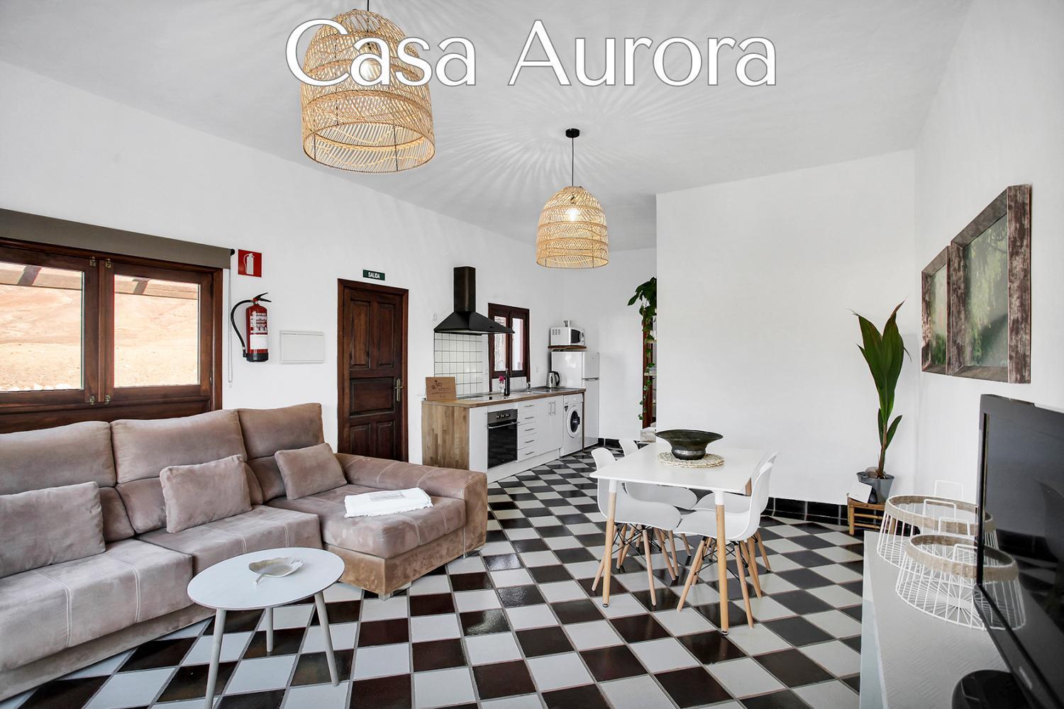 Casa Pilar, Aurora Y Tarabilla En Finca Ecologica Teguitar Extérieur photo